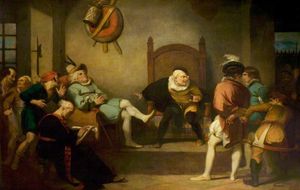 "헛소동", 4막, 2장, 콘래드와 보라키오의 심문 (보이델 시리즈에서), 로버트 스마크 (n.d.)