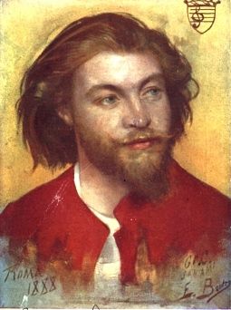 에드가르 앙리 부트리가 그린 샤르팡티에의 1888년 초상