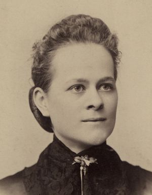 1887년 디킨슨 칼리지 졸업생인 자테 레올라 롱스도르프 스트로