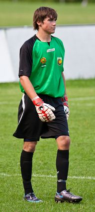 2010년, 센트럴코스트 매리너스에서 활약하는 매슈 라이언