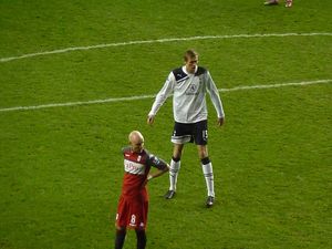 2011년 토트넘 홋스퍼에서 뛰는 크라우치