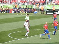 코스타리카를 상대하는 이레네우시 옐렌