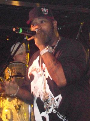 2008년 공연 중인 번 비