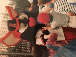 와일드 팽, 1992년부터 1997년까지 레드윙스의 마스코트