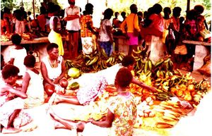 부인(파푸아뉴기니)의 시장, 1978년