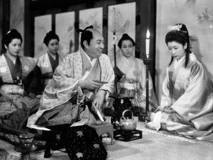 오하루와 가상의 영주 마쓰다이라 하루타카(코노에 토시아키)