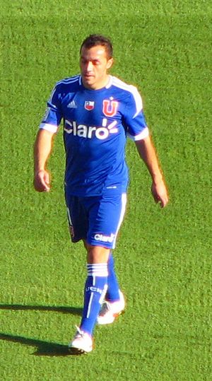 2012년 우니베르시다드 데 칠레에서 활약하는 디아스