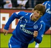 2008년 제니트에서 뛰고 있는 아르샤빈