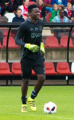 2016년 아약스 소속의 오나나