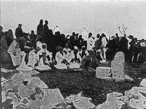 1890년대 게리짐산에서 열린 유월절