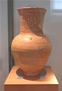 아티카에서 발견된 기하학 문양 토기