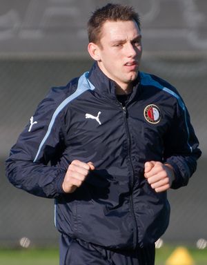 2012년 페이예노르트와 함께 훈련하는 데 프레이