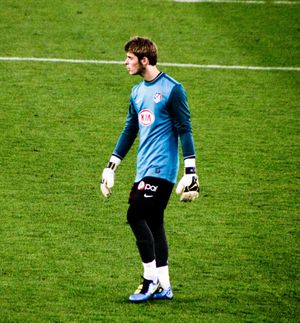 2010년 아틀레티코 마드리드에서 활약하는 데 헤아