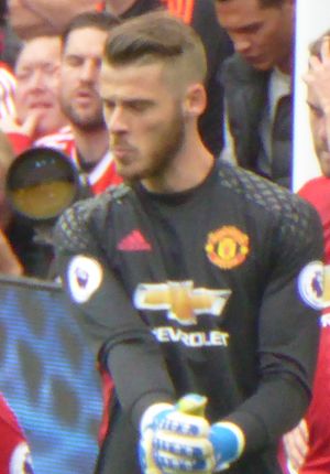 2016년 맨체스터 유나이티드에서 활약하는 데 헤아