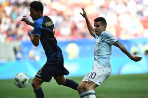 2016년 아르헨티나 대표팀에서 뛰는 코레아