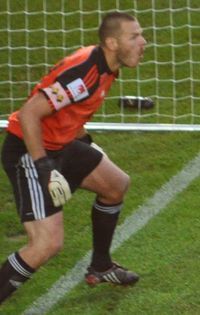 다니엘 외를룬은 두 시즌 동안 최고 선방률을 기록한 두 골키퍼 중 한 명이다.