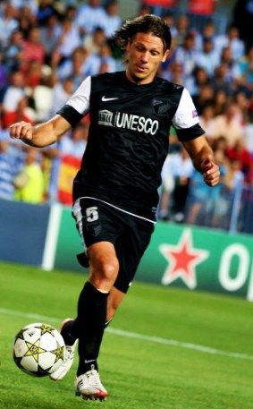 2012년 말라가에서 뛰는 데미첼리스