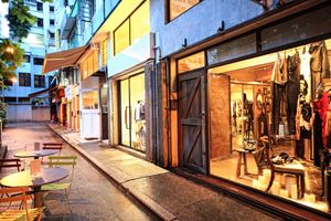 선 스트리트의 상점들