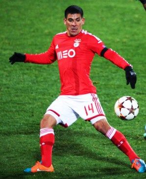 2014년 벤피카에서 활약하는 페레이라