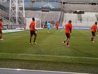 2012년 마르세유에서 훈련 중인 은쿨루