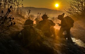 독일 바이에른 주로 파견나가 마지막 테스트 중인 모습