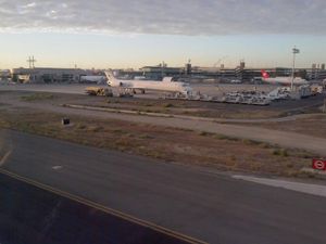 공항의 화물 구역