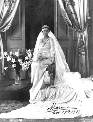 결혼식 날의 마리나 공주