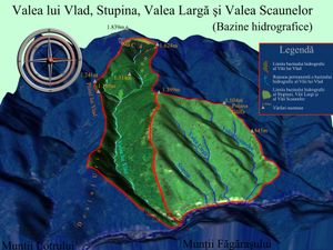 블라드/스투피나/발레 라르가/스카우넬로르 유역