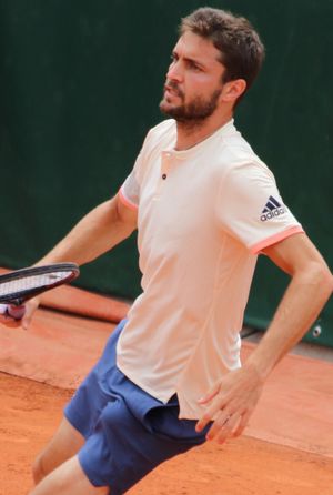 2018년 프랑스 오픈에서의 질 시몽