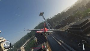 더 크루 2에서 플레이어는 비행기를 조종하여 게임의 오픈 월드를 탐험할 수 있다.