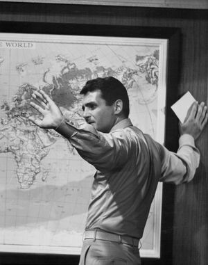 1965년, 해저 여행에서 리 크레인 역을 맡은 헤디슨