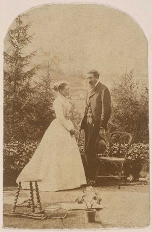 1867년 해리엇과 레슬리 스티븐