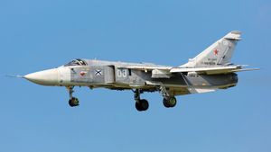 러시아 해군 항공대의 Su-24M (2021)