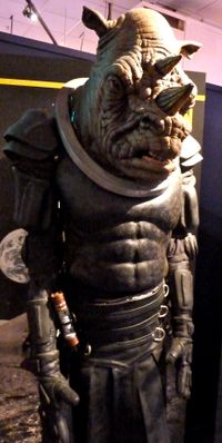 닥터 후 전시장에서 재현된 주둔