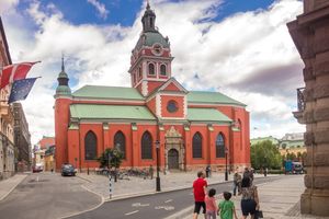 스톡홀름의 성 야고보 교회. 요한 3세의 명령에 따라 1580년에 건설이 시작되었다.