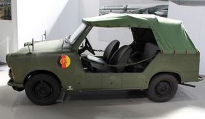 LSK의 P 601 A 퀴벨이 Luftwaffenmuseum Berlin-Gatow에 전시되어 있다.