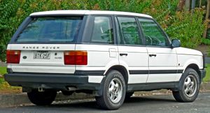 랜드로버 레인지 로버(전기형) 후측면