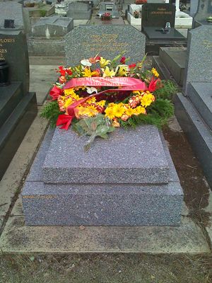 레프 "레옹" 세도프의 묘, 티에 묘지