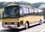 오쿠도고 온천 관광 버스 선샤인 데카 스텝 업 루프차