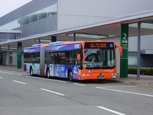 신키 버스 「오렌지 애로우 렌 SANDA」