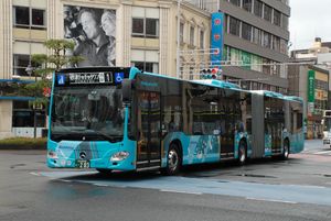 니시테츠 버스 「Kitakyushu BRT」(고쿠라·야하타 영업소 컬러)