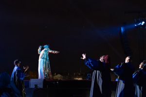 포터는 2021년 12월 2일 워싱턴 D.C.에서 열린 국립 크리스마스 트리 점등식에서 공연했다.