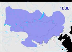 독립 몽골 정권이 통제하는 영토