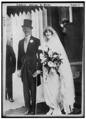 오스왈드 모즐리와 레이디 신시아 커존의 결혼식, 1920년 5월 11일