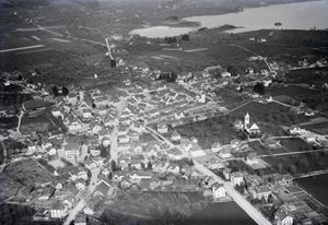 발터 미텔홀저가 250m 상공에서 촬영한 항공 사진 (1929)