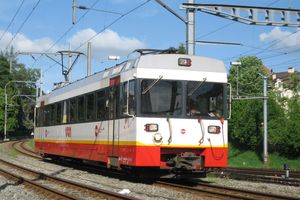 라쇼드퐁의 지역 열차