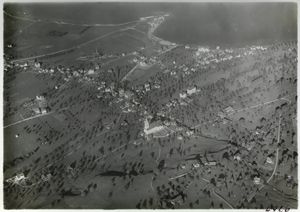 발터 미텔홀처의 고도 400m 상공에서 촬영한 항공 사진 (1925)