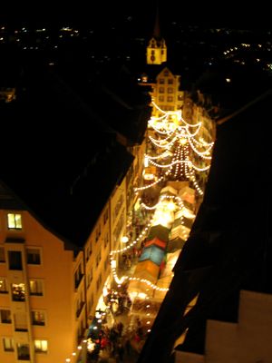 2007년 크리스트킨들리마르트 (슈피텔투름에서 촬영)