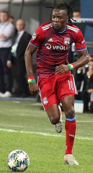 2019년 리옹에서 뛰고 있는 트라오레