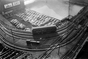 1949년 스탠리 큐브릭이 룩 잡지를 위해 촬영한 "L" 열차